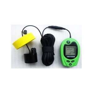 Portable Fish Finder And Depth Locator LCD display with LED back 