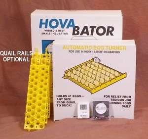 HovaBator Egg Incubator, Fan Kit & Turner for Chicken  