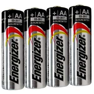 Energizer   Four AA Alkaline Batteries for Streamlight Survivor and 