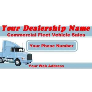    3x6 Vinyl Banner   Commercial Fleet Vehicle Sales 