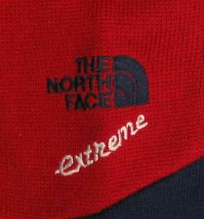 vtg The NORTH FACE WOOL Pullover Sweater JACKET L/XL Extreme Navy Blue 