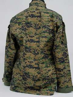 SWAT Navy Digital Camo Woodland BDU Uniform Set L  