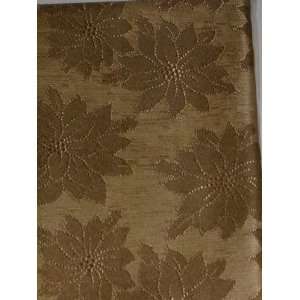  Elegant Rich Gold Floral Damask Tablecloth Flowers Fabric 