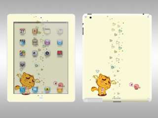 Solid Color Skin Decal Sticker Cover For iPad 2 3G/wifi  