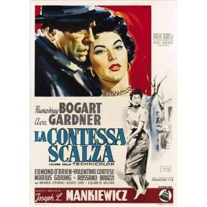  Barefoot Contessa (1954) 27 x 40 Movie Poster Italian 