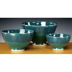 Stoneware Mixing Bowls   Set of 3