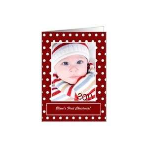  Holiday Photo Frame Red with White Polka Dots, 2011 Card 