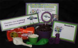 Toy Story Birthday Party Invitations Digital Package  