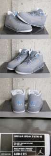 Nike Air Jordan 3 Flip Retro GS Grade School Cool Grey Blue Sz 4 new 