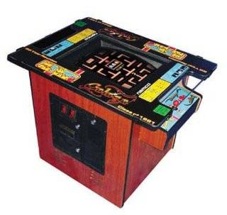 Ms. Pac Man / Galaga Classic Cocktail Table Arcade Game with 19 Inch 