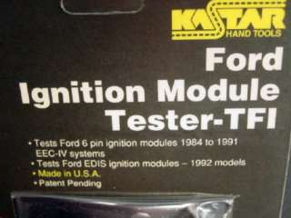 New KASTAR Ford 6 pin ignition module TFI testor kit  
