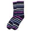 AlaskanNits Womens Stripe Crew Socks   One Size   Assorted Colors 