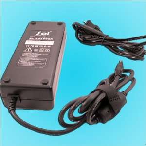 SOL COMPUTER 120W Heavy Duty AC Power Adapter for GATEWAY P 6860FX, P 