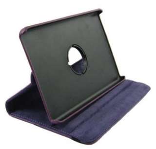   Leather Case Cover for  Kindle Fire 7 Tablet purple  