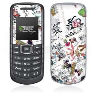   Skins for Samsung E1080   Aiko   Scarabocchi Design Folie Electronics