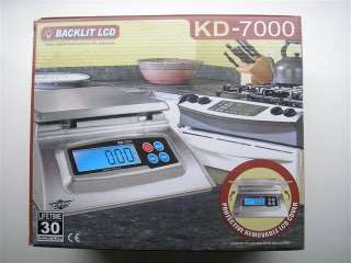 Brand New, My Weigh KD 7000 Kitchen Scale with Free Batteries