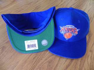 NEW YORK KNICKS NBA VINTAGE SNAPBACK RETRO BLUE CAP HAT NEW  
