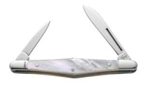 CASE XX KNIVES MOTHER PEARL TUXEDO KNIFE #059 USA 2011  