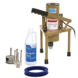  CRL 110 Volt Tripod Glass Drilling Machine Starter Kit 