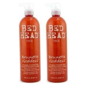 TIGI Bedhead Brunette Goddes Shampoo & Conditioner 25.4 oz 