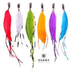 SHANY Cosmetics Grizzly Feather Hair Extension 4 to 6 Inches with Clip 