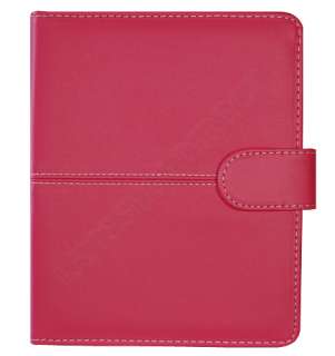   KINDLE 4 4TH GENERATION PREMIUM HOT PINK LEATHER POUCH CASE COVER