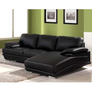 Meriden Bicast Leather Sectional Sofa  