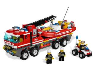 LEGO 7213 OFF ROAD FIRE TRUCK & FIREBOAT NEW IN BOX  