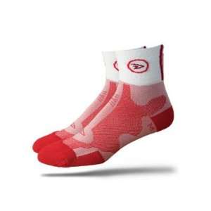  DeFeet Levitator Scarlet Cycling/Running Socks Sports 
