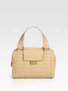 Jimmy Choo   Cassidy Quilted Leather Satchel    