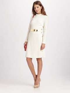 Milly   Ponte Belted Rachele Dress    