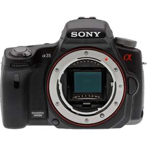 Sony SLT A35 Digital Camera 16GB 3 Lens Pro Kit & 18 55mm Lens 