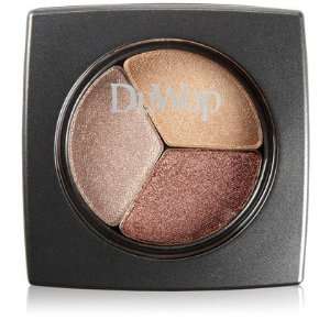 DuWop Cosmetics Crush 18 Karat Eye Shadow Compact, Lightest Taupe 