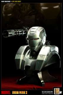 Sideshow Iron Man 2 War Machine 11 Life Size Bust  
