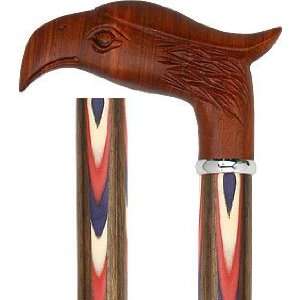  Eagle Exotic Wood Walking Cane