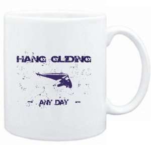  Mug White  Hang Gliding any day  Sports Sports 