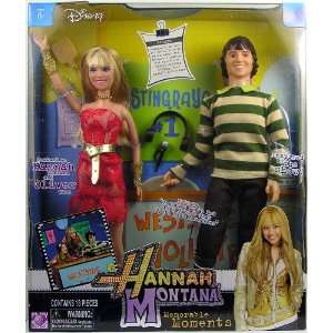  Hannah Montana Memorable Moments Hannah & Oliver Doll Set 