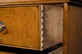 Antique Style Walnut Linen Press TV Cabinet  