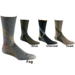 Fox River Sierra Lt Wt Crew Sock (Pair)   L Fog