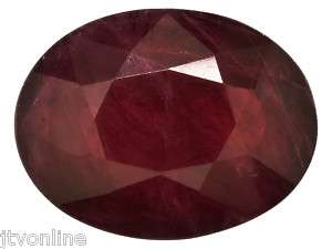   Ruby 1.25ct Natural Single Loose Gemstone from Jewelry Television JTV