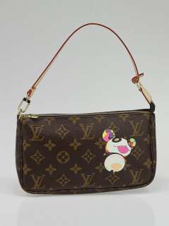 Louis Vuitton Limited Edition Panda Accessories Pochette Bag  