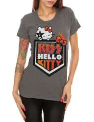 Hello Kitty Kiss Army Girls T Shirt