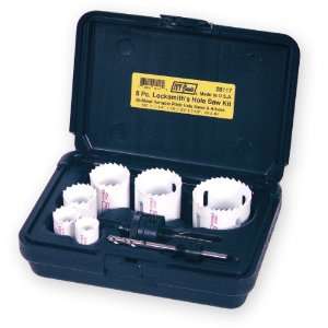    Ivy Classic 8 Piece. Locksmiths Hole Saw Kit