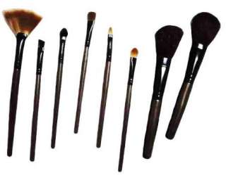 8Pcs Makeup Brush Cosmetic Brushes Applicators Set&Case