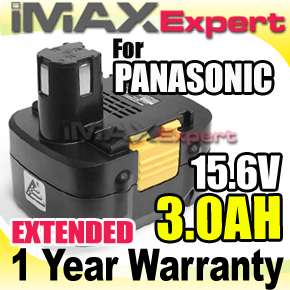 15.6V Battery for PANASONIC Cordless Drill Power Tool  