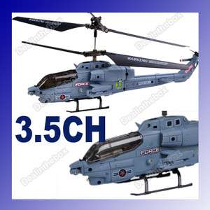 S108G 3.5CH Infrared Mini Radio Controlled Marine Cobra Helicopter 