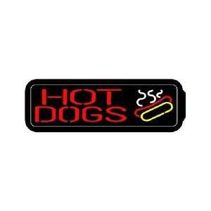 Hot Dogs Backlit Sign 5 x 18