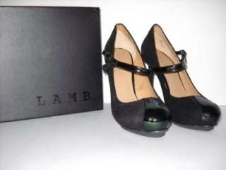   Peggy Black Suede Mary Jane Platform Pumps Heels Shoes 10 M  
