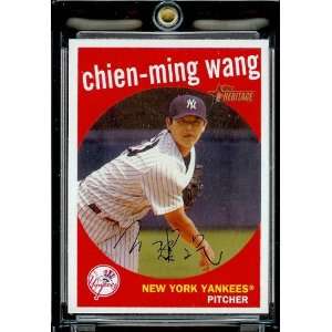 2008 Topps Heritage # 430 Chien Ming Wang SP (SP   Short Print) / New 