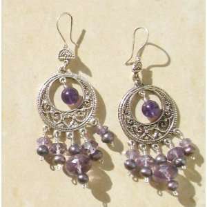  Minus Purple Chandelier Earrings Minu Jewels Jewelry